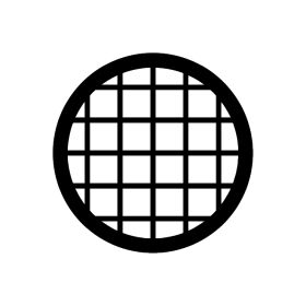 Square pattern 50 Mesh TEM Specimen Support Grids